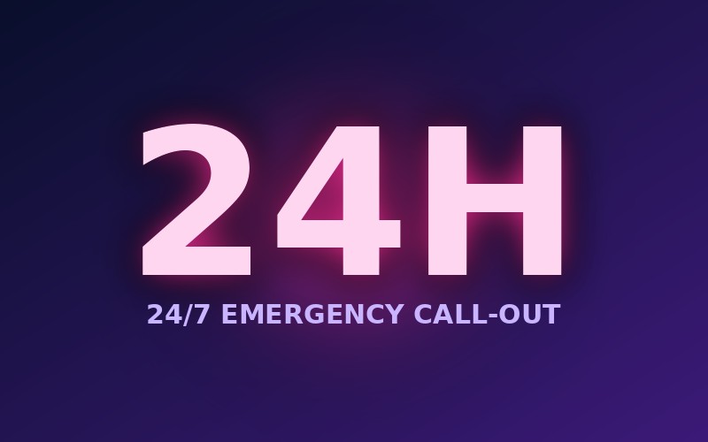 24-hour drain clearance